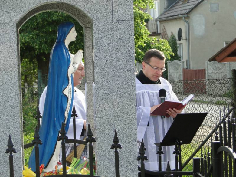 Nowa kapliczka w Jastrzębcach