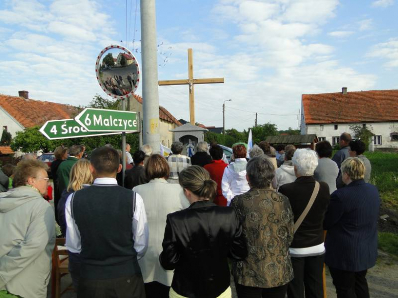 Nowa kapliczka w Jastrzębcach