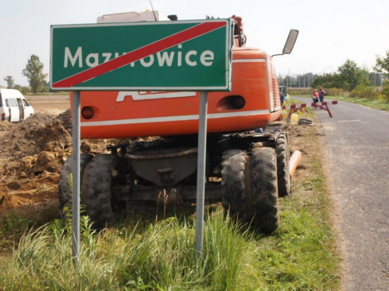 Montaż kanalizacji w Mazurowicach