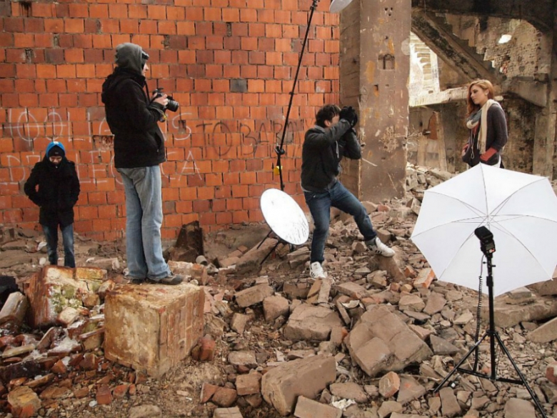 Ruiny papierni w Malczycach