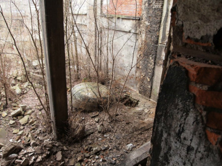 Ruiny papierni w Malczycach