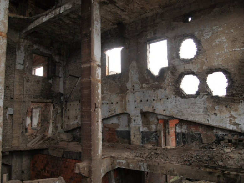 Ruiny papierni w Malczycach