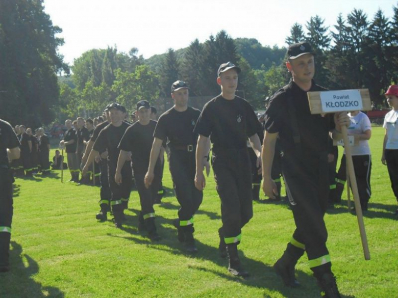 OSP Domaszków na zawodach w Złotoryi