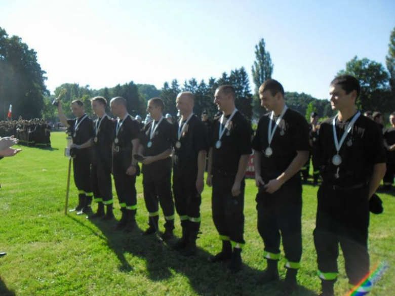 OSP Domaszków na zawodach w Złotoryi