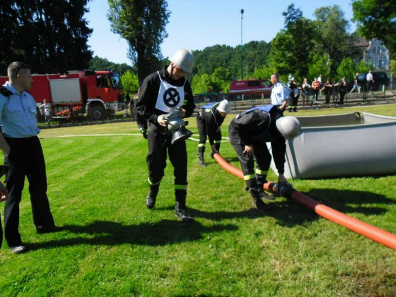 OSP Domaszków na zawodach w Złotoryi