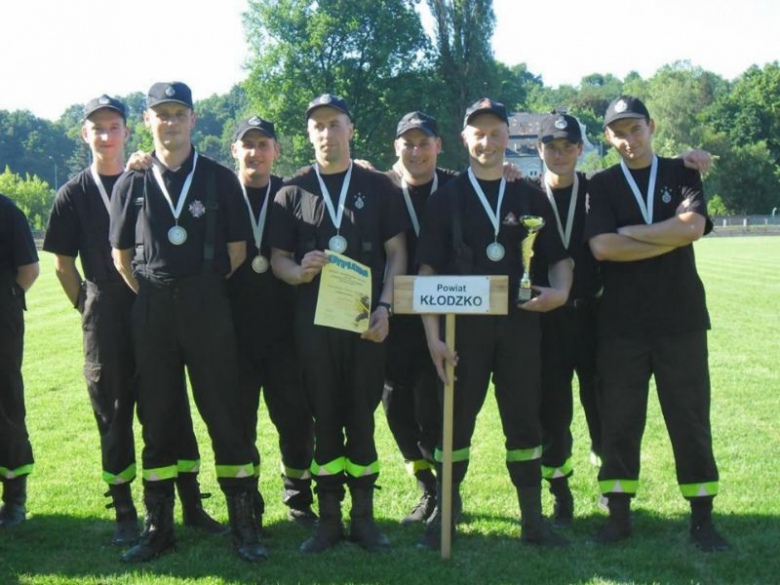 OSP Domaszków na zawodach w Złotoryi