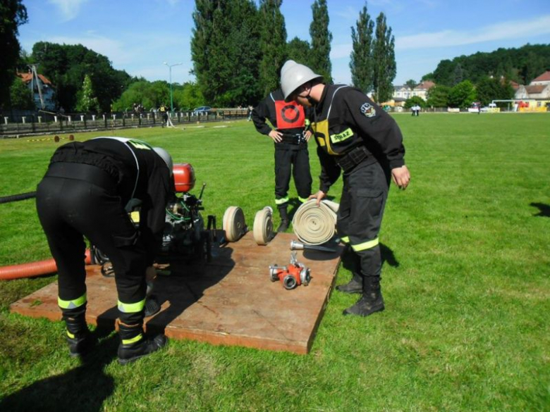 OSP Domaszków na zawodach w Złotoryi