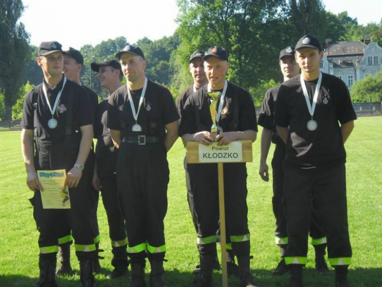 OSP Domaszków na zawodach w Złotoryi