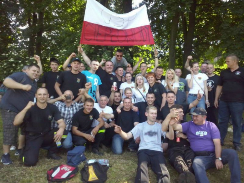 OSP Ciepłowody na zawodach w Złotoryi