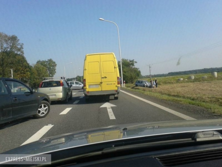 Wypadek na trasie Wrocław-Środa Śląska