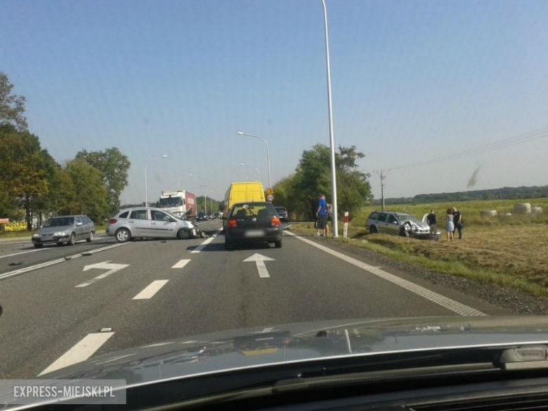 Wypadek na trasie Wrocław-Środa Śląska