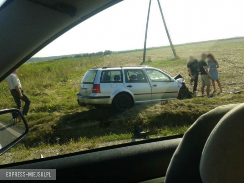Wypadek na trasie Wrocław-Środa Śląska