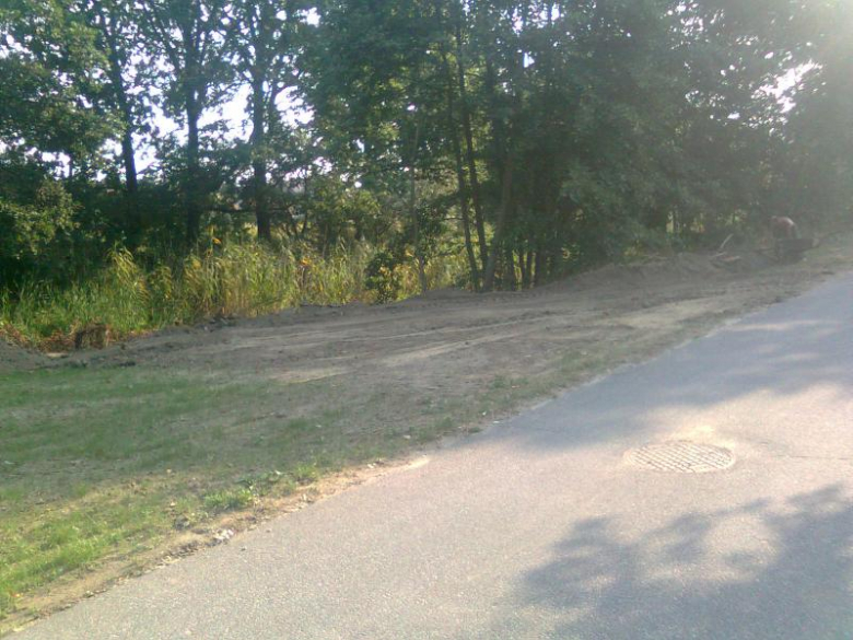 Budowa parkingu w Brodnie