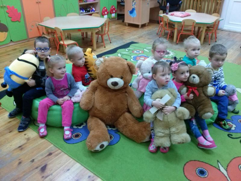 Dzień Pluszowego Misia w przedszkolu w Ciechowie