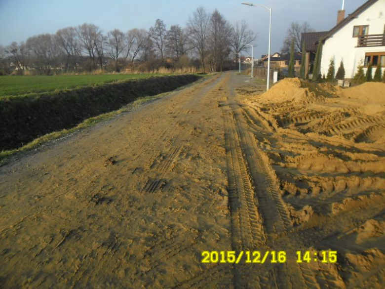 zabłocona ulica Orla