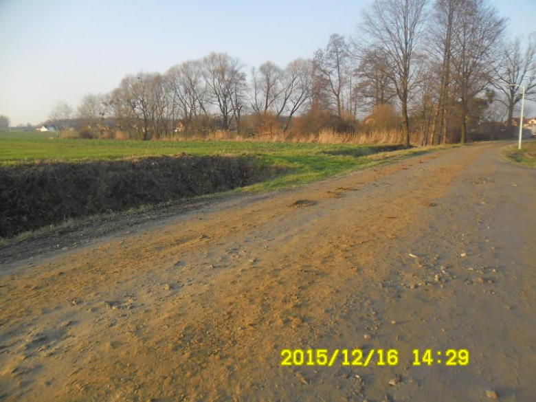 zabłocona ulica Orla