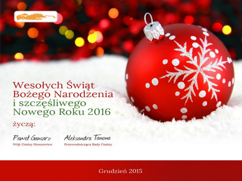 Życzenia świąteczne