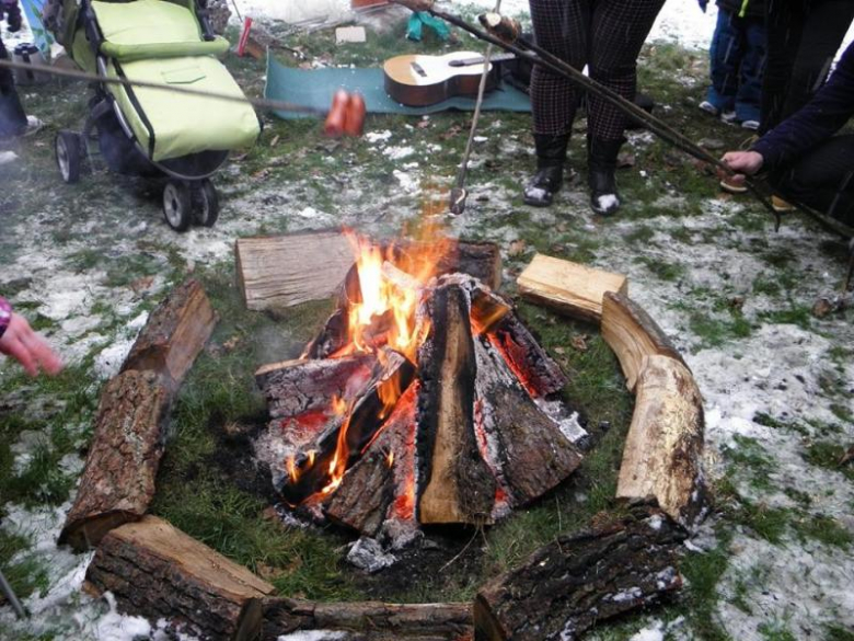 Mieszkańcy Miękini chętnie uczestniczyli w pochodzie