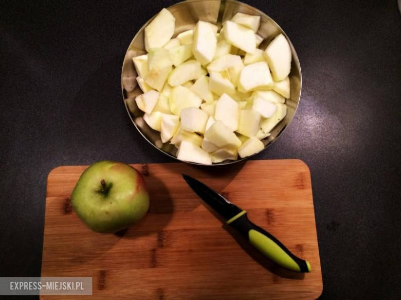 Tarta waniliowa z jabłkami