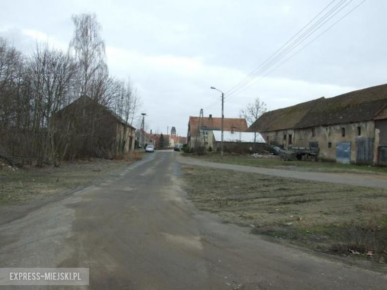 Ogólny widok zabudowań folwarcznych 