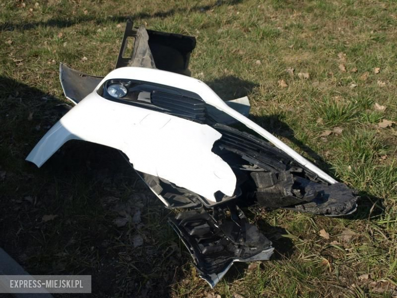 Wypadek na średzkim skrzyżowaniu