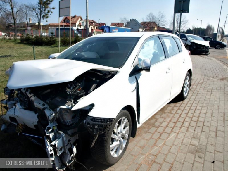 Wypadek na średzkim skrzyżowaniu