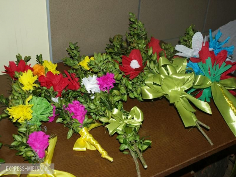 Dzieci zrobiły palmy wielkanocne