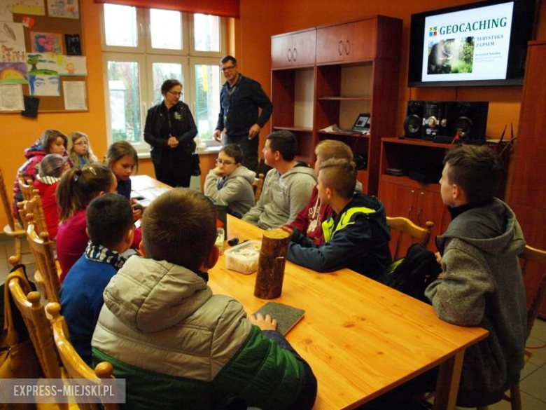 Geocaching w Chomiąży