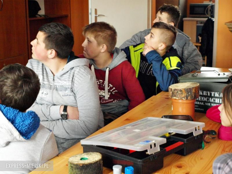 Geocaching w Chomiąży