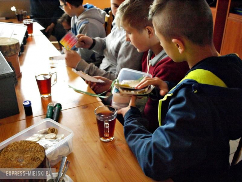 Geocaching w Chomiąży