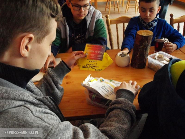 Geocaching w Chomiąży