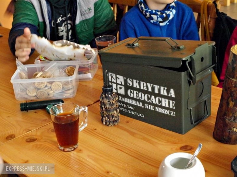 Geocaching w Chomiąży