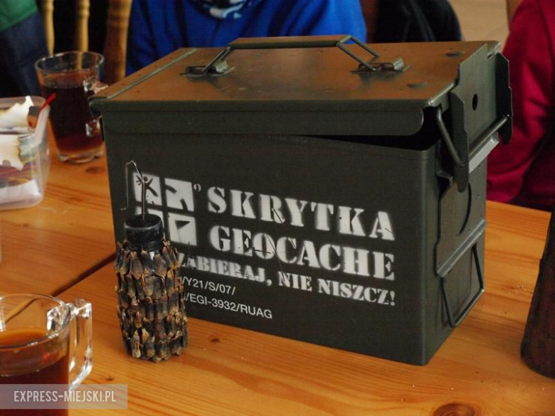 Geocaching w Chomiąży