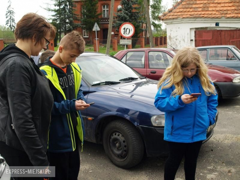 Geocaching w Chomiąży