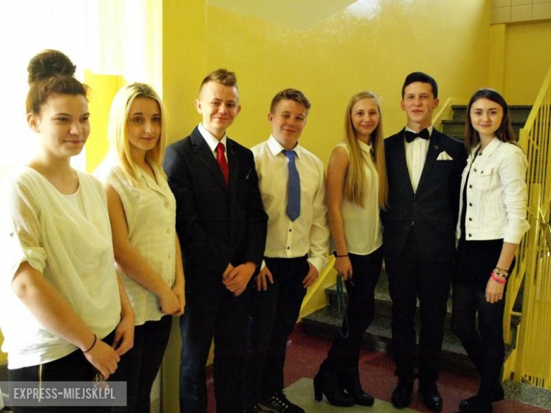 Gimnazjaliści z Miękini