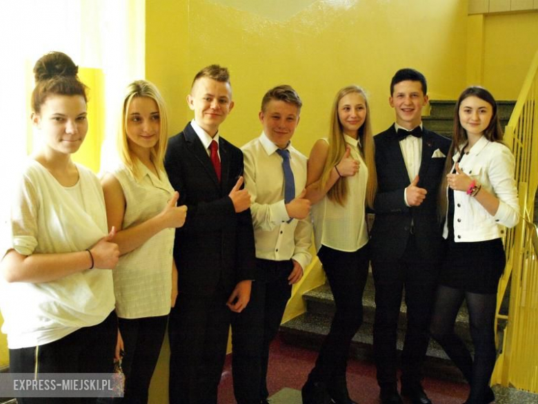 Gimnazjaliści z Miękini