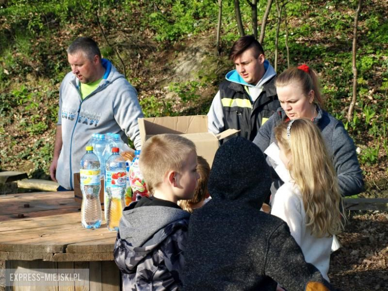 Uczestnicy sprzątania Wilczkowa