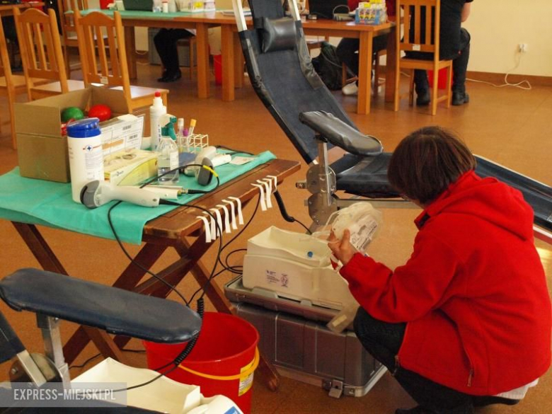 Zbiórka krwi w Ujeździe Górnym