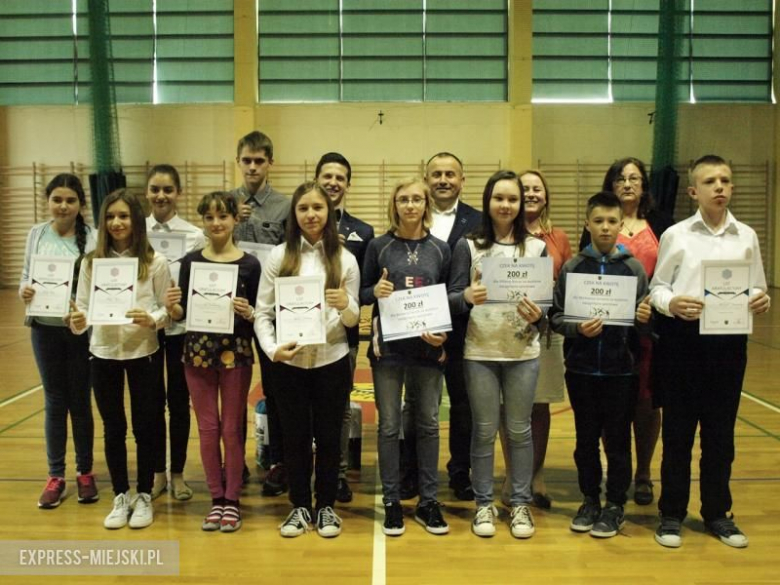 Rozdanie nagród w Miękini