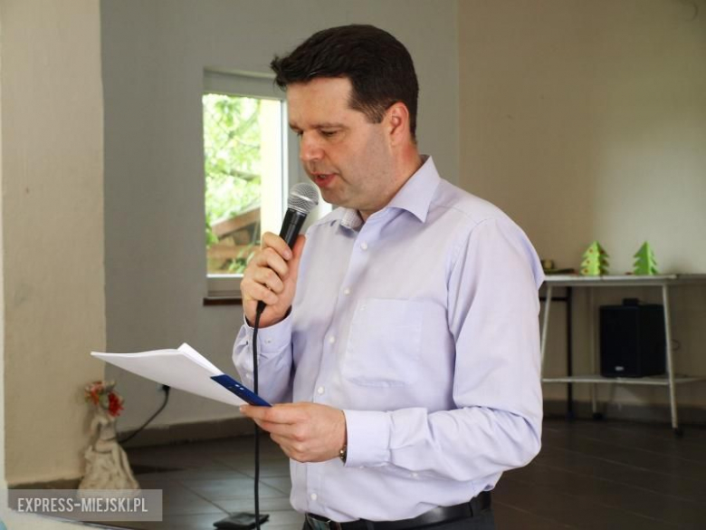 Zebranie wiejskie w Zakrzowie