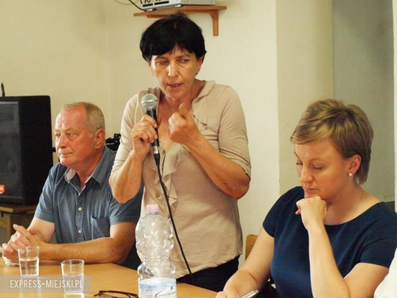 Zebranie wiejskie w Zakrzowie