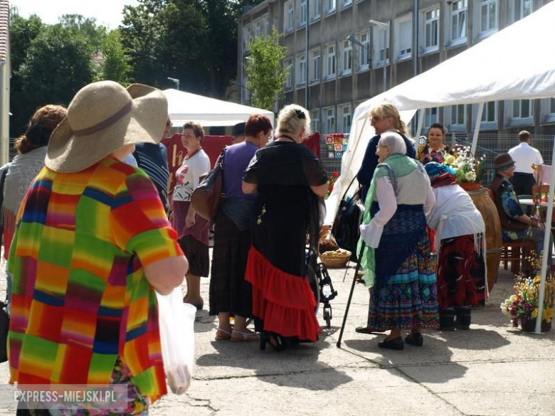 Cygański tabor w Środzie Ślaskiej