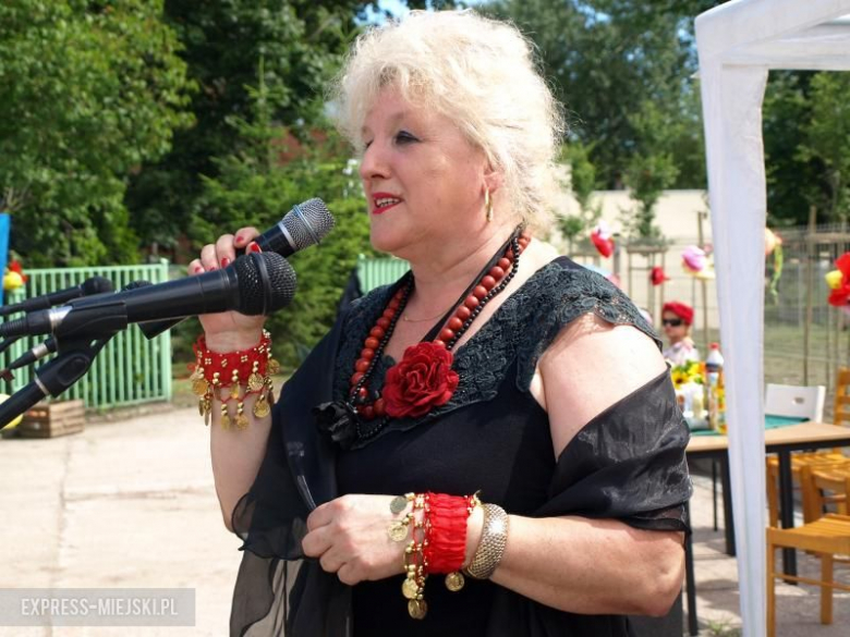 Cygański tabor w Środzie Ślaskiej