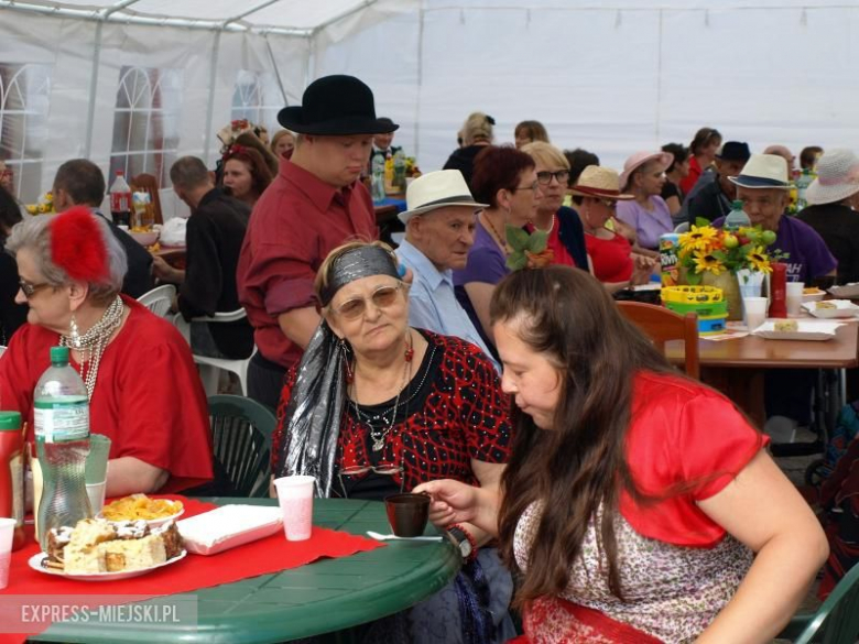 Cygański tabor w Środzie Ślaskiej