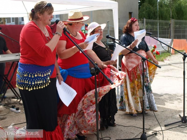 Cygański tabor w Środzie Ślaskiej