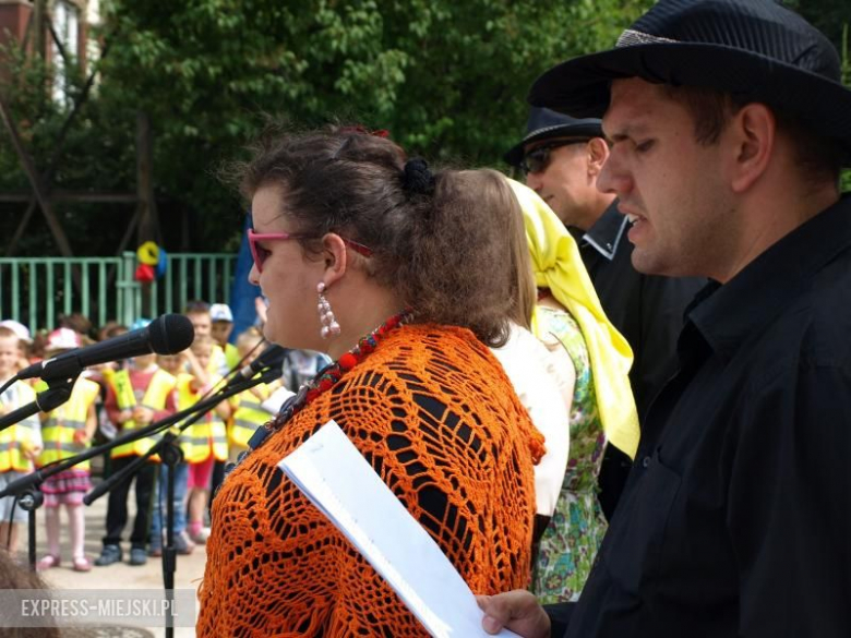 Cygański tabor w Środzie Śląskiej