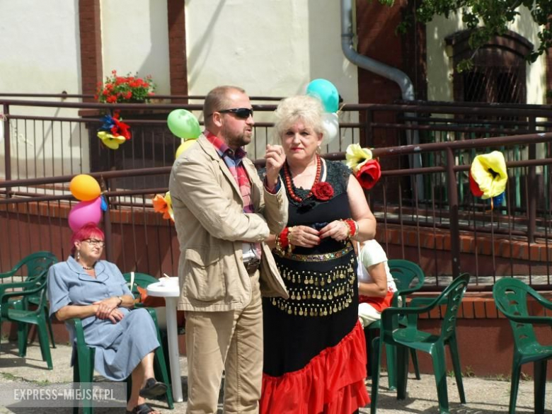 Cygański tabor w Środzie Śląskiej