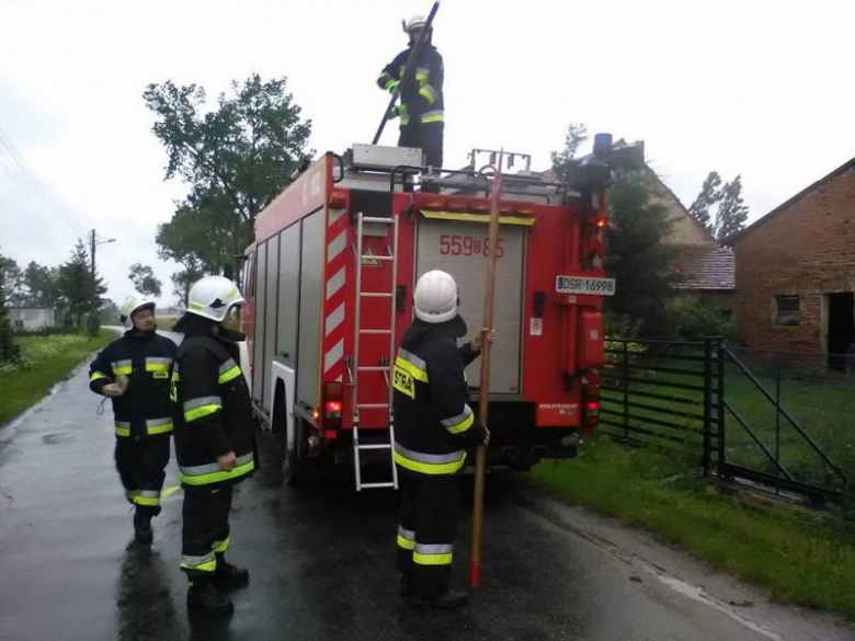 Interwencje strażaków