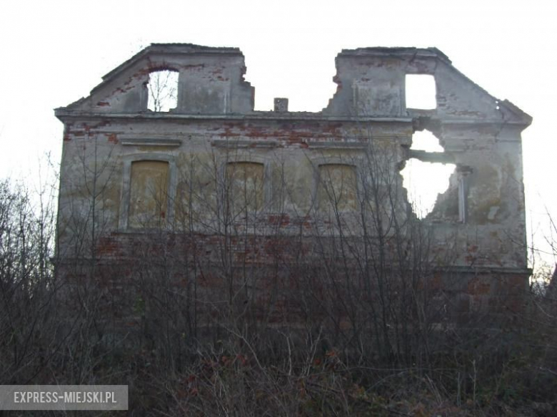 Ruiny dworu w Siemidrożycach