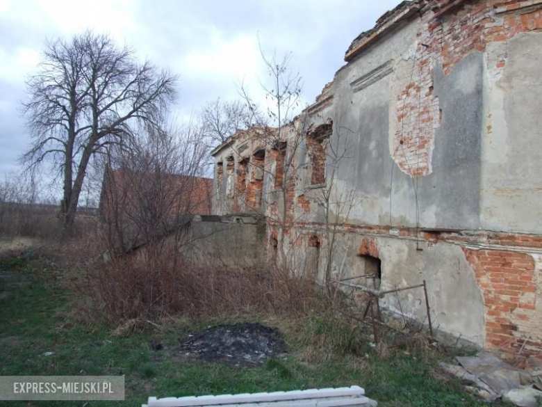 Ruiny dworu w Siemidrożycach